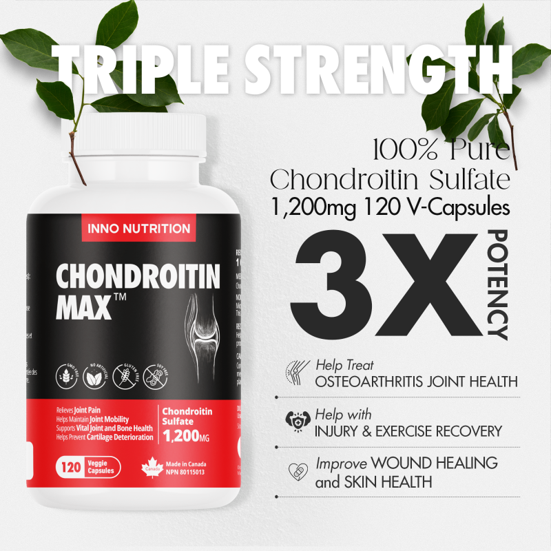 INNO NUTRITION Chondroitin 1200mg 120 Capsules | 每天不同折扣, 全网最低价格 | 种类齐全的保健品店铺 VITASHOP, 只有你想不到, 没有你买不到 !