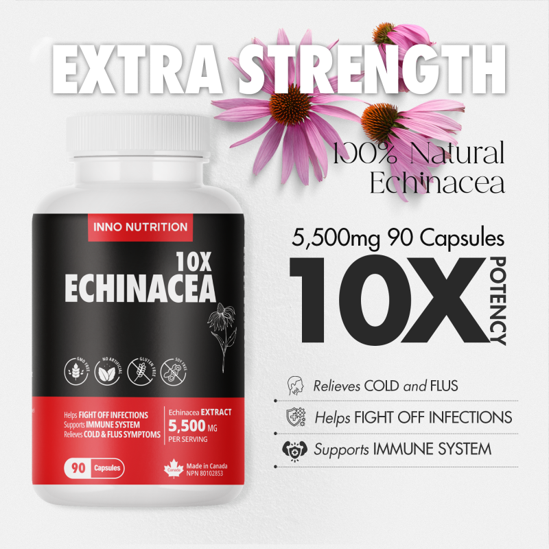 Echinacea 10X 90 Capsules