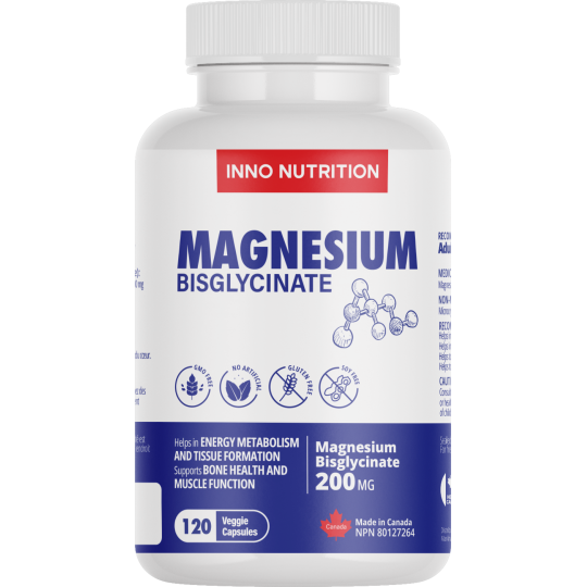 Magnésium Bisglycinate 200mg 120Capsules