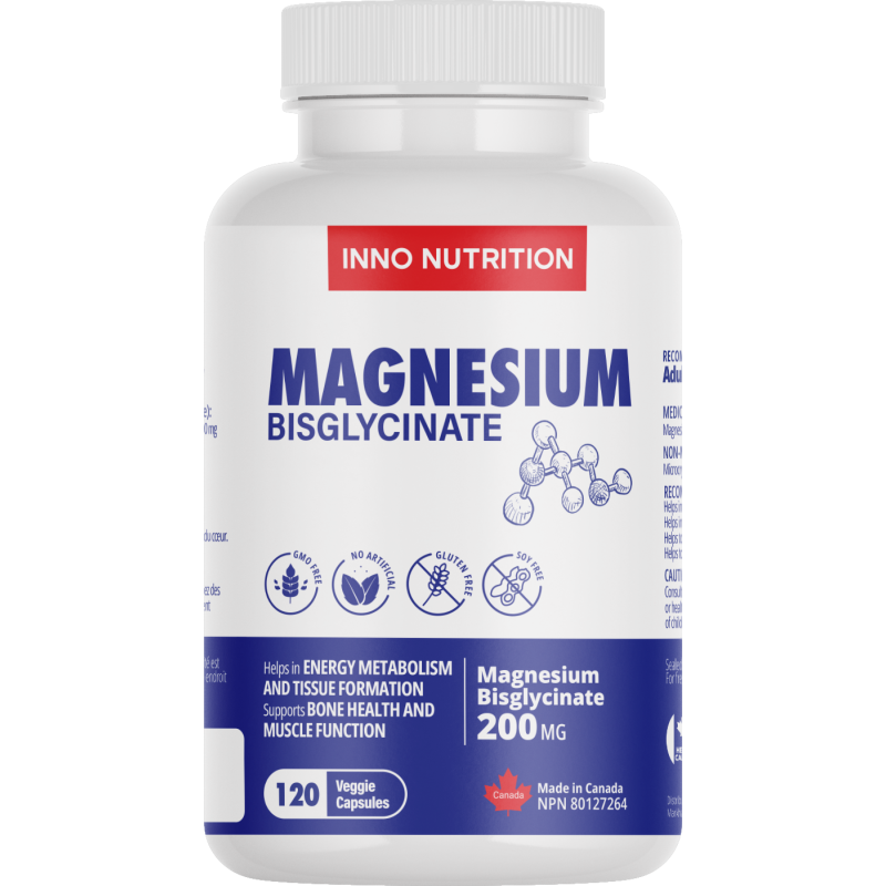 Magnésium Bisglycinate 200mg 120Capsules