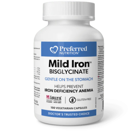 Preferred Nutrition Bisglycinate de fer en gélules 28 mg