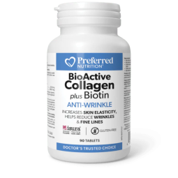 Preferred Nutrition BioActive 교원질 플러스 Biotin 정제