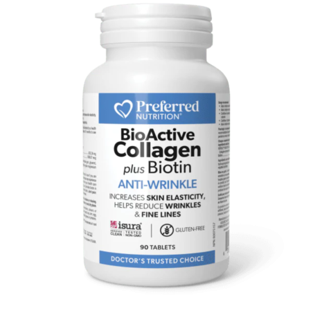 Preferred Nutrition Collagen BioActive plus Tablettes Biotin