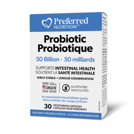 Preferred Nutrition Capsules de Billion Probiotique 50