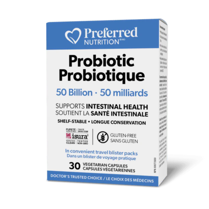 Preferred Nutrition Capsules de Billion Probiotique 50
