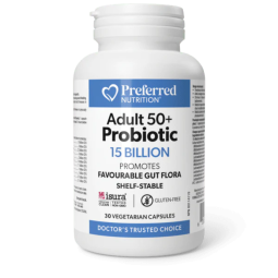 Preferred Nutrition Adults 50+ Probiotic 15 Billion Capsules