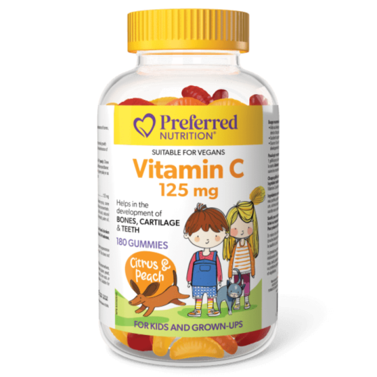 Preferred Nutrition 아이 크기를 위한 비타민 C Gummies