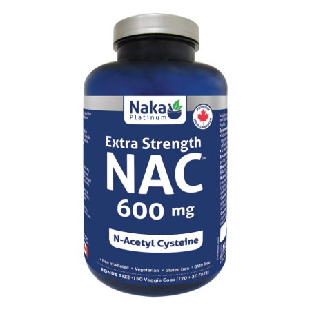 Naka Platinum Nutri Nac 600 mg 150 Vegi Capsules | Unbeatable Prices, Daily Deals | VITASHOP