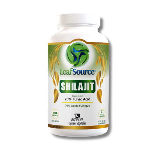 NEW Leaf Source Shilajit 120 Vegi Capsules | Unbeatable Prices, Daily Deals | VITASHOP