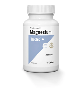 Trophic Vitamins Magnesium Chelazome Bisglycinate 180 Caplets | Unbeatable Prices, Daily Deals | VITASHOP
