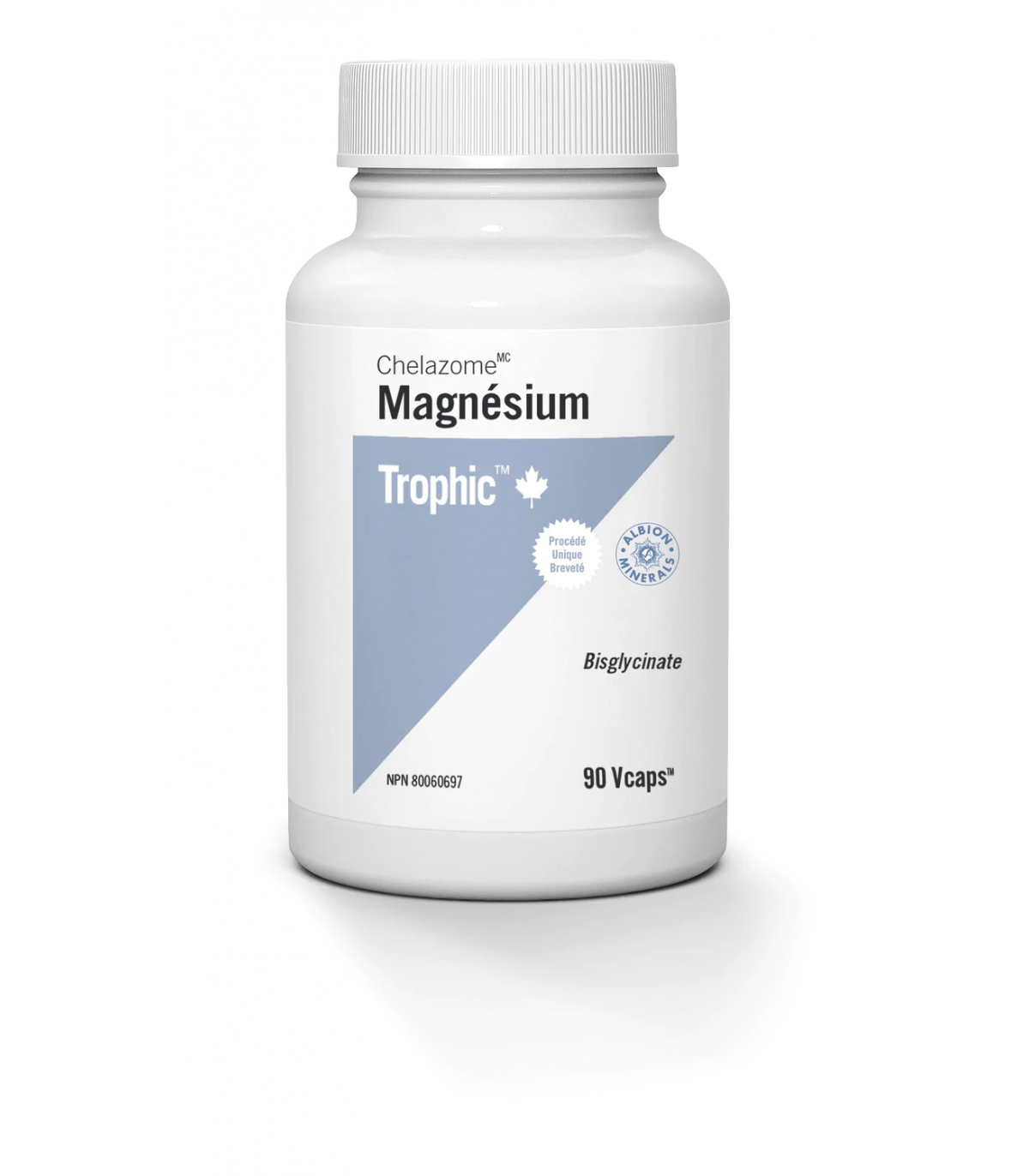 Trophic Vitamins Magnesium Chelazome Bisglycinate 90 Vegi Capsules | Unbeatable Prices, Daily Deals | VITASHOP