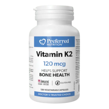 Preferred Nutrition Vitamin K2 120 mcg 120 VCapsules