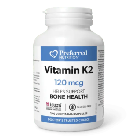 Preferred Nutrition 비타민 K2 120mcg 240 VCaps