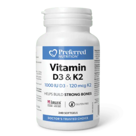Preferred Nutrition Vitamine D3έK2 240 Softgels