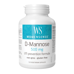 WomenSense D-Mannose 500 mg 120 Vegetarian Capsules | Unbeatable Prices, Daily Deals | VITASHOP