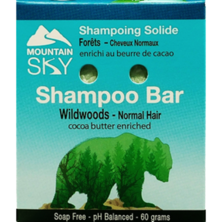 Mountain Sky Wildwoods Shampoo Bar 60g| Unbeatable Prices, Daily Deals | VITASHOP
