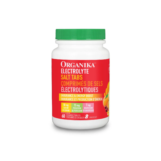 Organika ELECTROLYTES SALT TABLETS 60TAB