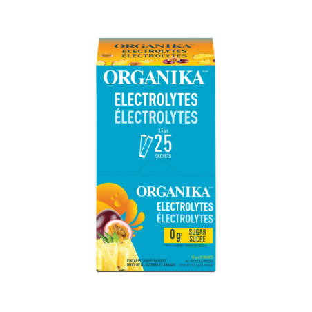 Organika ELECTROLYTES STICK PACK PINEAPPLE PASSION 3.5G BOX26