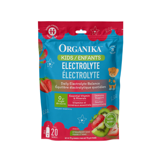 Organika ELECTROLYTE STICK 팩 KIDS STRAWBERRY KIWI BAG20
