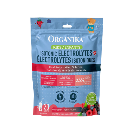 Organika ELECTROLYTES ISOTONIC FOR KIDS VERY BERRY 6.5G 20BAG