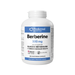 Preferred Nutrition Berberine 500mg 240 Vegi Capsules | 每天不同折扣, 全网最低价格 | 种类齐全的保健品店铺 VITASHOP, 只有你想不到, 没有你买不到 !