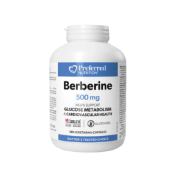 Preferred Nutrition 프리퍼드 뉴트리션 베르베린 500mg 240 식물성 캡슐 | 매일 업데이트되는 특가 상품 | VITASHOP