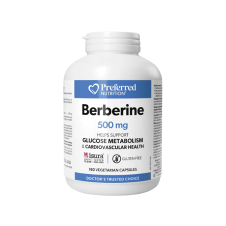Preferred Nutrition Berberine 500mg 240 Vegi Capsules | Unbeatable Prices, Daily Deals | VITASHOP
