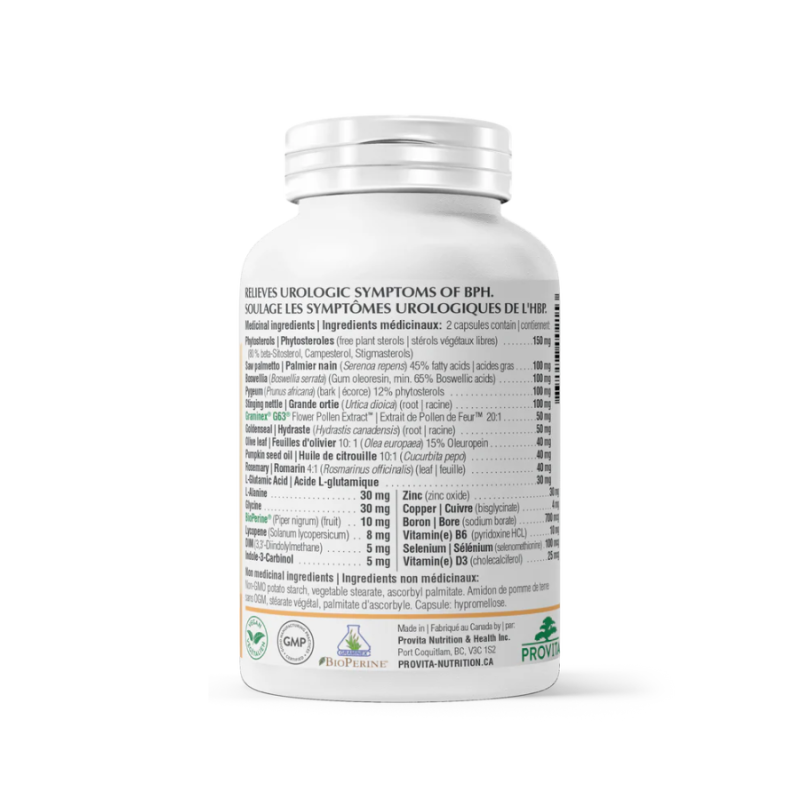 PROVITA Prostate Pro 60 Vegi Capsules | 每天不同折扣, 全网最低价格 | 种类齐全的保健品店铺 VITASHOP, 只有你想不到, 没有你买不到 !