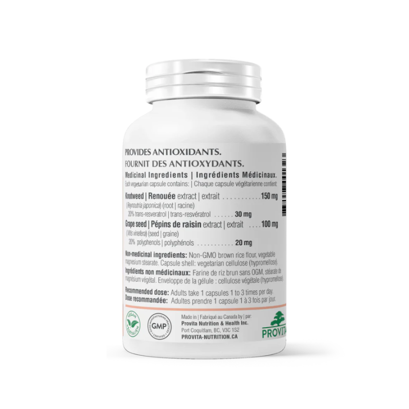 PROVITA Resveratrol Forte 90 Capsules | Unbeatable Prices, Daily Deals | VITASHOP