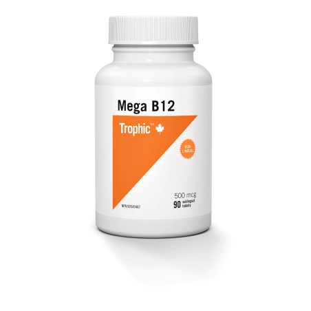 Trophic Vitamins 트로픽 비타민즈 메가 B12 500mcg 90정 | 매일 업데이트되는 특가 상품 | VITASHOP