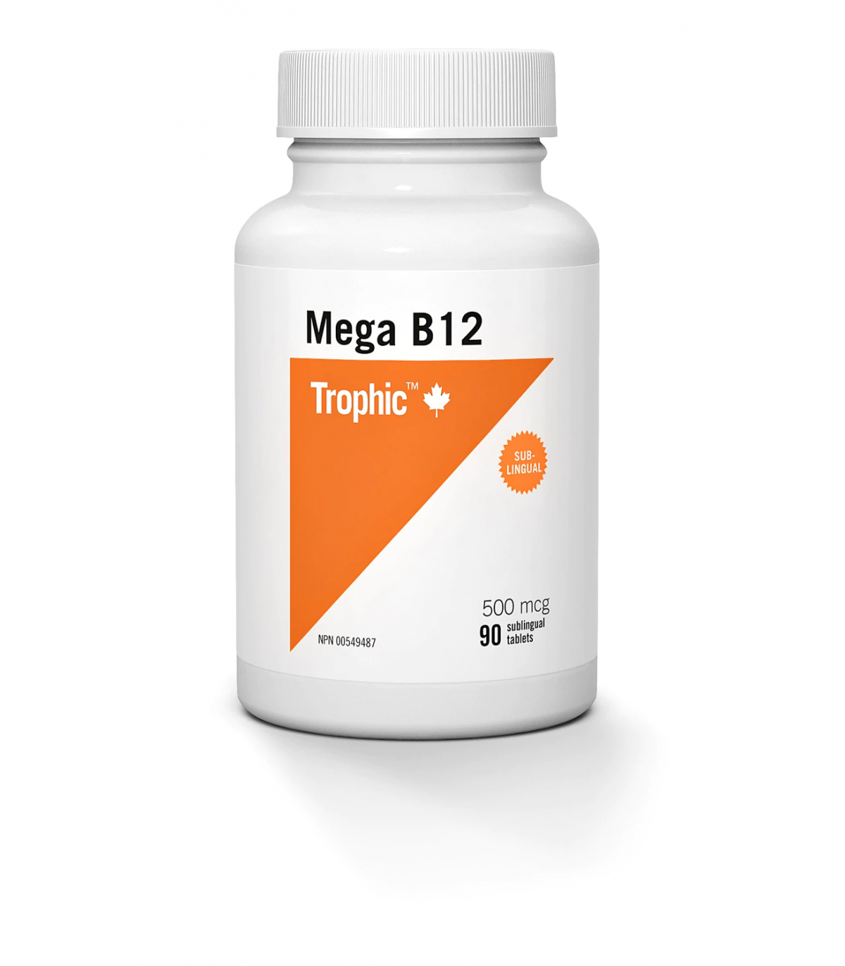 Trophic Vitamins 트로픽 비타민즈 메가 B12 500mcg 90정 | 매일 업데이트되는 특가 상품 | VITASHOP