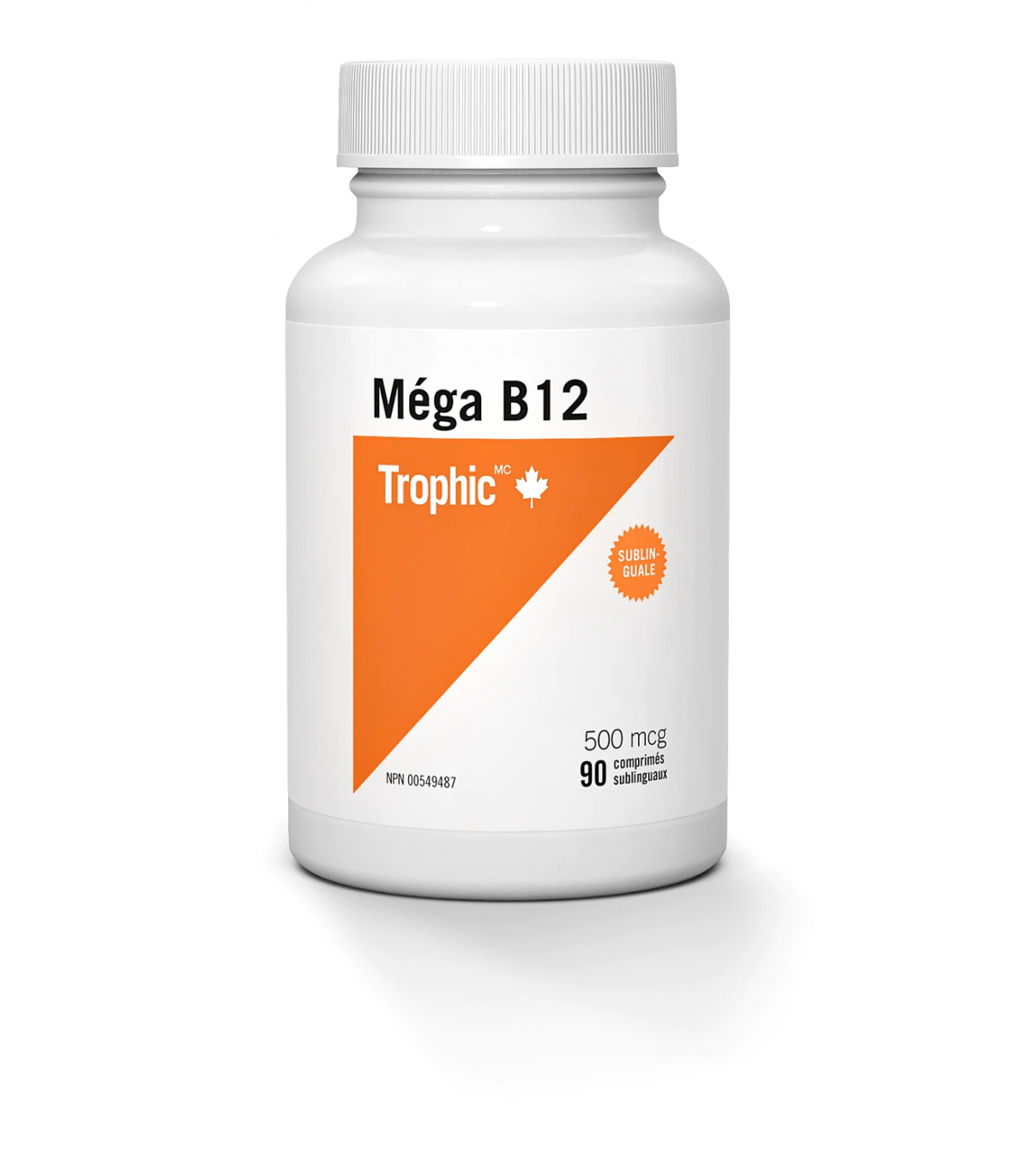 Trophic Vitamins 트로픽 비타민즈 메가 B12 500mcg 90정 | 매일 업데이트되는 특가 상품 | VITASHOP