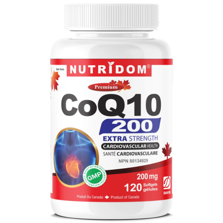 Nutridom CoQ10 120 Softgels