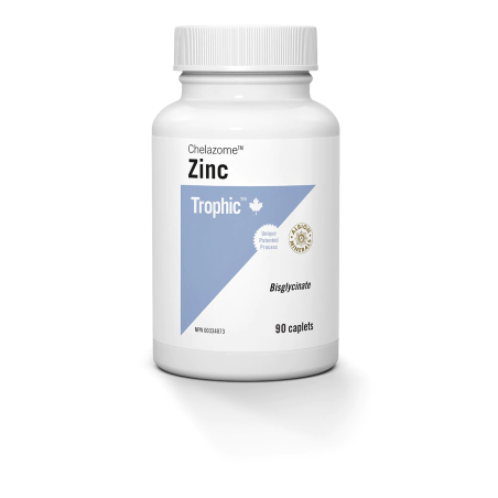 Trophic Vitamins Zinc Chelazome 15 mg 90 Caplets | Unbeatable Prices, Daily Deals | VITASHOP
