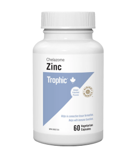 Trophic Vitamins Zinc Chelazome 30 mg 60 Vegi Capsules | Unbeatable Prices, Daily Deals | VITASHOP