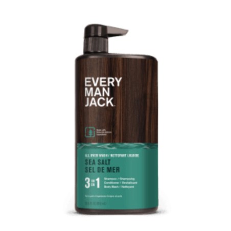 Every Man Jack 3-in-1 All Over Wash Sea Salt 945 ml | Unbeatable Prices, Daily Deals | VITASHOP