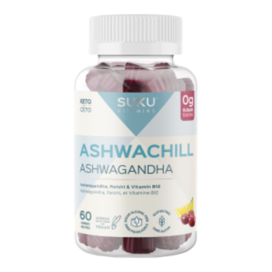 SUKU Vitamins Ashwachill 60 Gummies