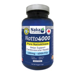 NAKA Platinum 纳豆激酶 4000 FU 120 DR 胶囊