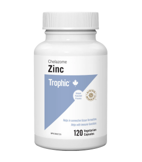 Trophic Vitamins Zinc Chelazome 30mg 120 Vegi Capsules | Unbeatable Prices, Daily Deals | VITASHOP
