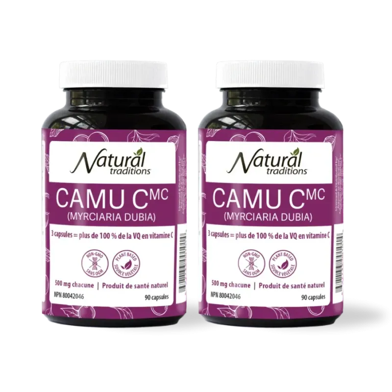 Organic Traditions [2 for Deal] Camu C (Camu Camu Berries) 90 Vegi Capsules | Unbeatable Prices, Daily Deals | VITASHOP