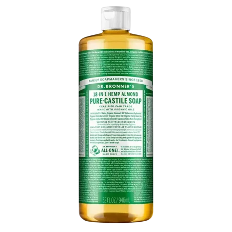 Dr. Bronner's 닥터 브로너스 아몬드 퓨어 카스티야 리퀴드 솝 946ml | 매일 업데이트되는 특가 상품 | VITASHOP