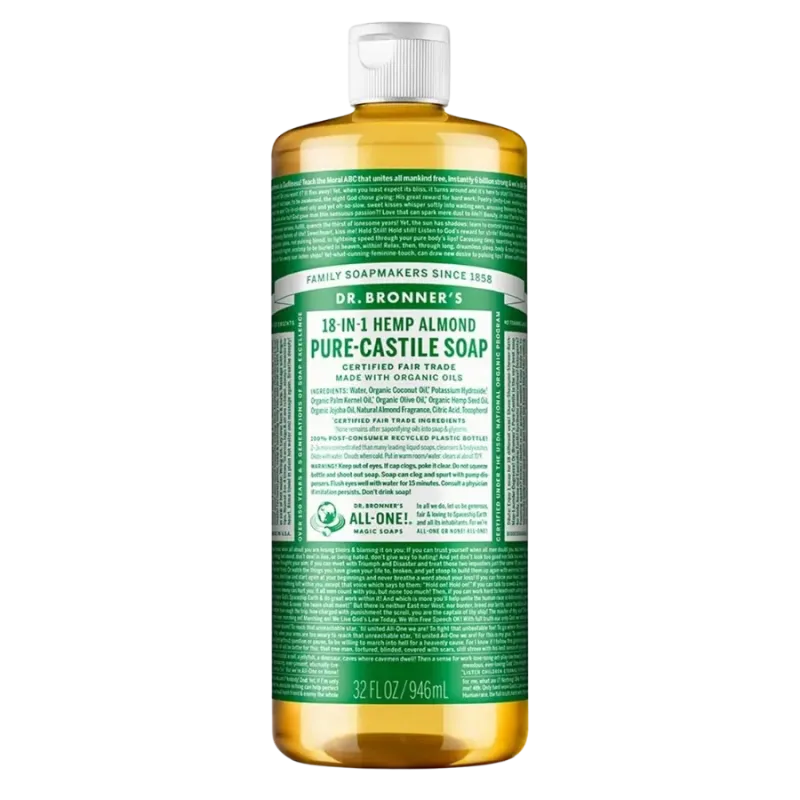 Dr. Bronner's 닥터 브로너스 아몬드 퓨어 카스티야 리퀴드 솝 946ml | 매일 업데이트되는 특가 상품 | VITASHOP