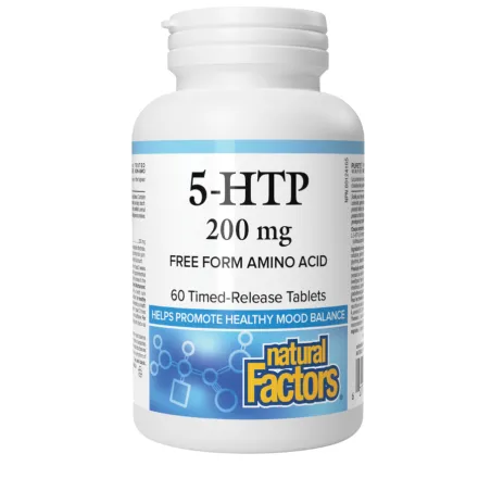 Natural Factors 5-HTP 200 mg 60 Tablets