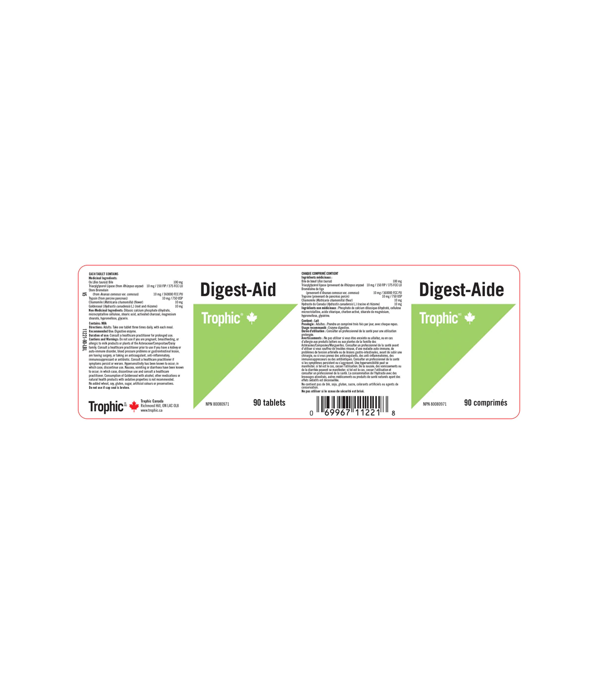 Digest Aid 90 Tablets | Safest & Easiest Shopping Vitamins Online | VITASHOP