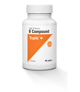 Trophic Vitamins 트로픽 비타민즈 하이 포텐시 B 컴파운드 90 캐플릿 | 매일 업데이트되는 특가 상품 | VITASHOP