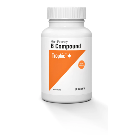 Trophic Vitamins Hi Potency B Compound 90 Caplets | Unbeatable Prices, Daily Deals | VITASHOP