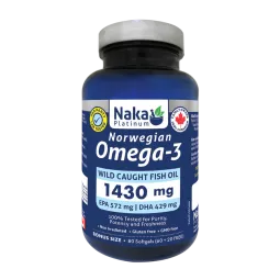 铂金挪威Omega-3 - 80颗软胶囊