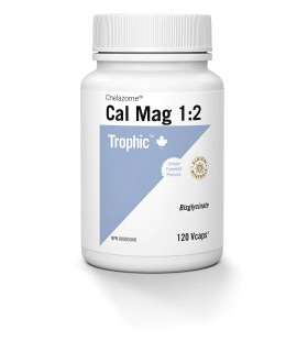 Trophic Vitamins Cal Mag 1:2 Chelazome 120 Vegi Capsules | Unbeatable Prices, Daily Deals | VITASHOP