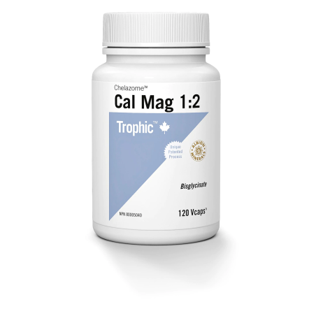 Trophic Vitamins 트로픽 비타민즈 Cal Mag 1:2 Chelazome 120 식물성 캡슐 | 매일 업데이트되는 특가 상품 | VITASHOP