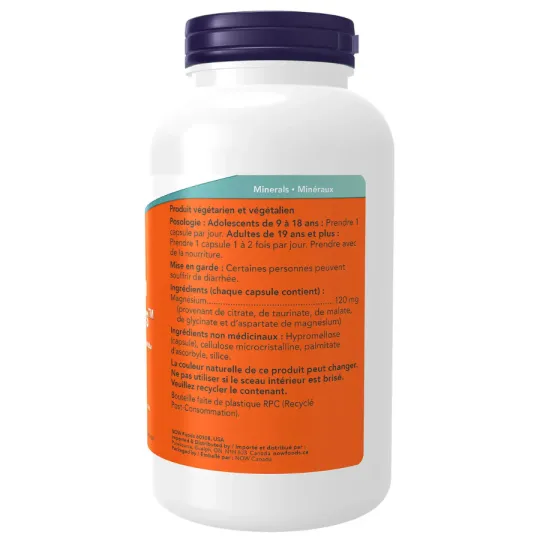 NOW Foods Magnesium Transporters™ Veg Capsules